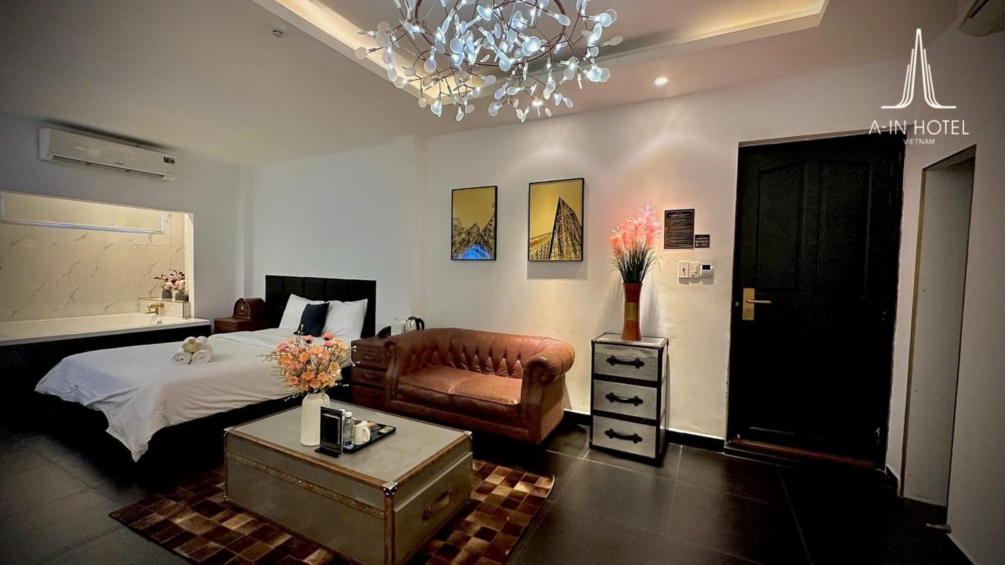 A In Hotel Glamour Ho Chi Minh-stad Buitenkant foto