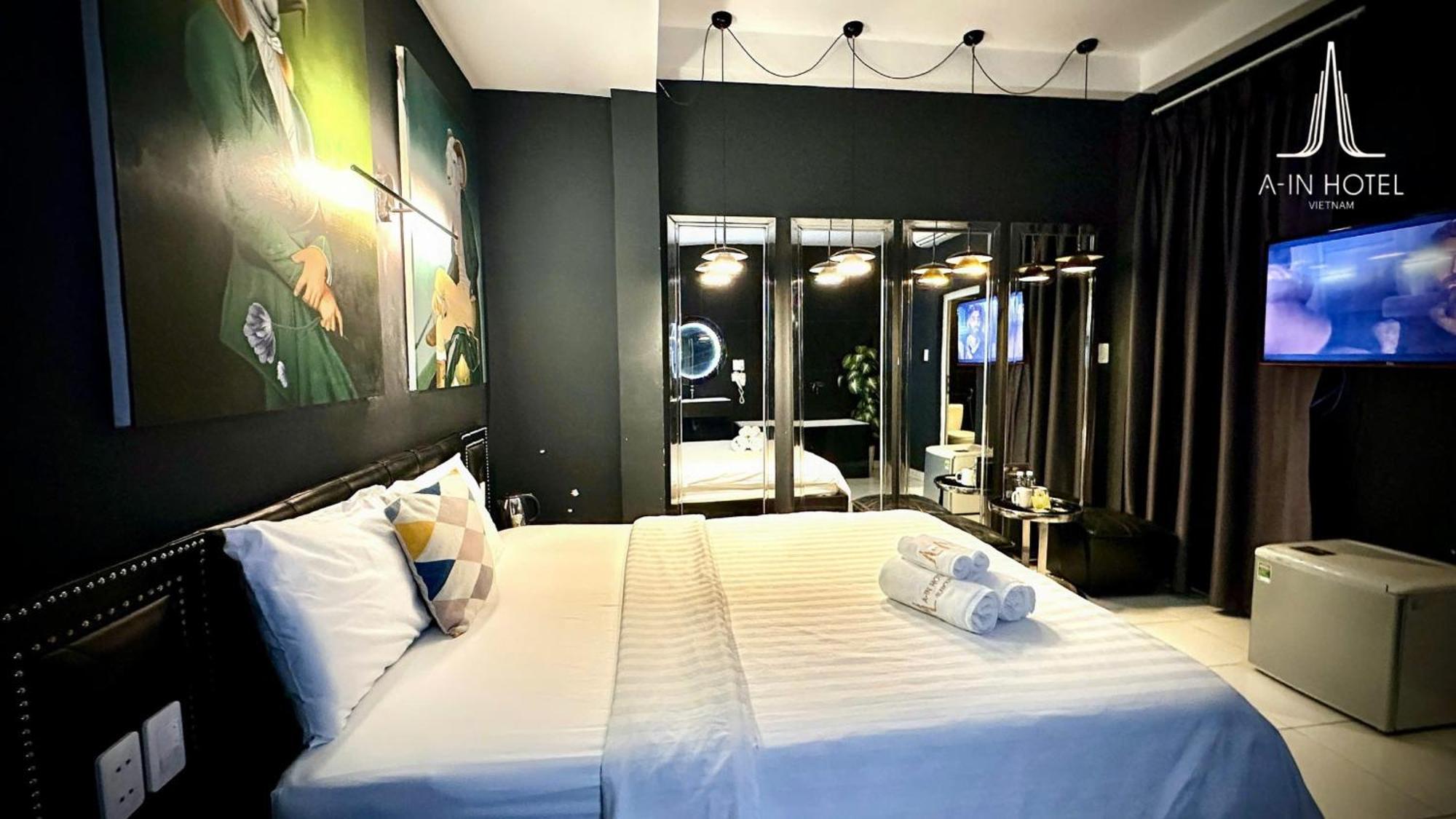 A In Hotel Glamour Ho Chi Minh-stad Buitenkant foto