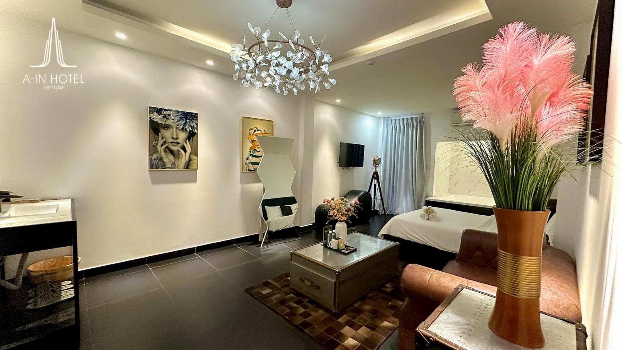 A In Hotel Glamour Ho Chi Minh-stad Buitenkant foto
