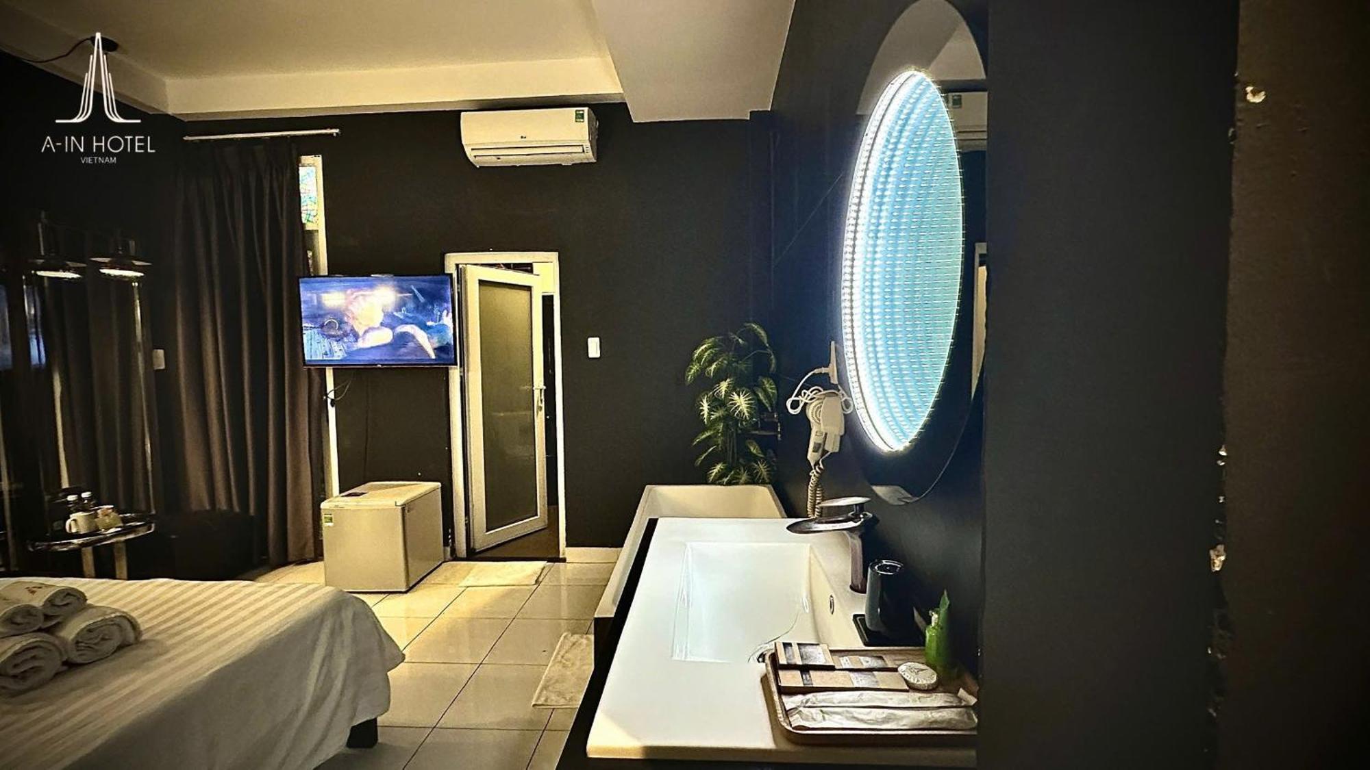 A In Hotel Glamour Ho Chi Minh-stad Buitenkant foto