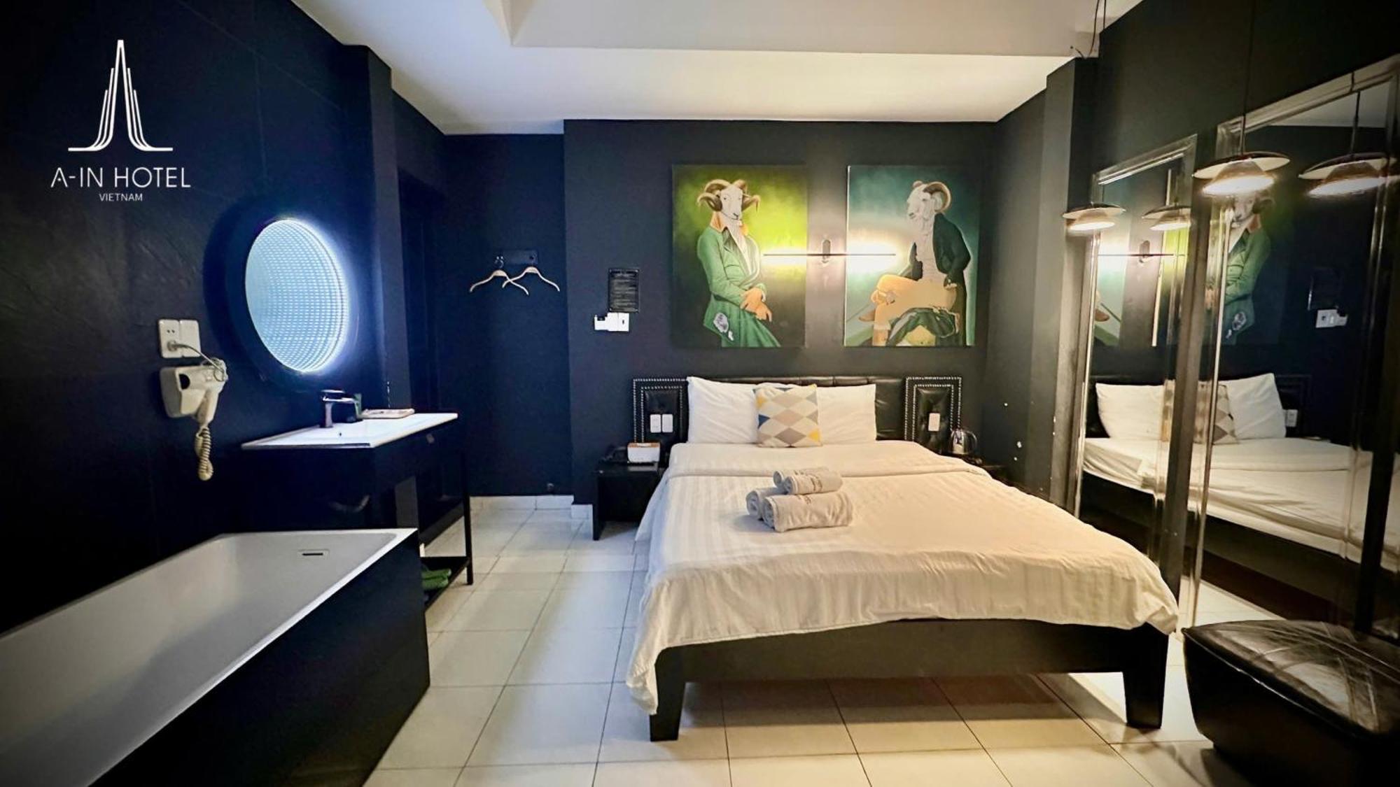 A In Hotel Glamour Ho Chi Minh-stad Buitenkant foto