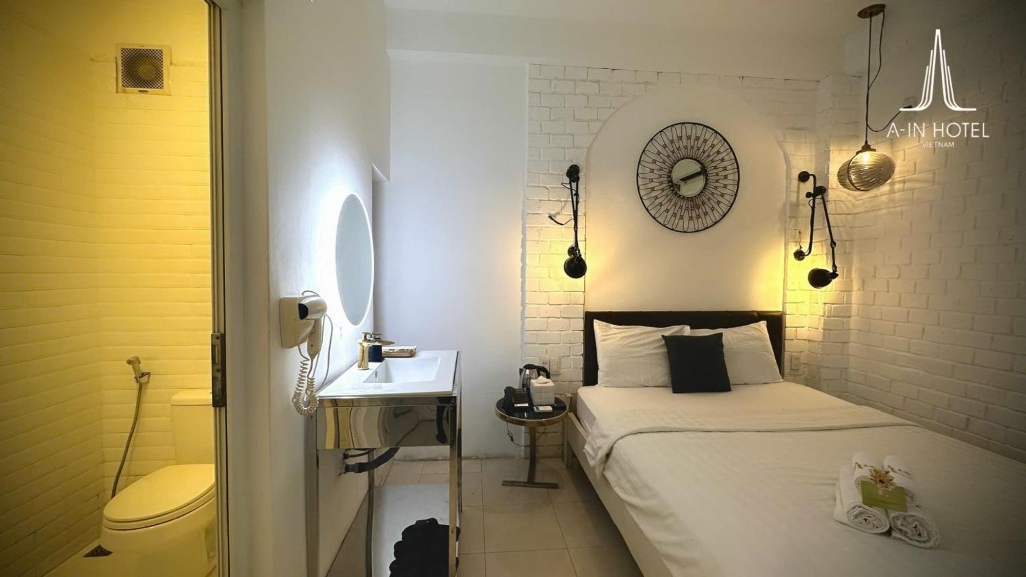 A In Hotel Glamour Ho Chi Minh-stad Buitenkant foto