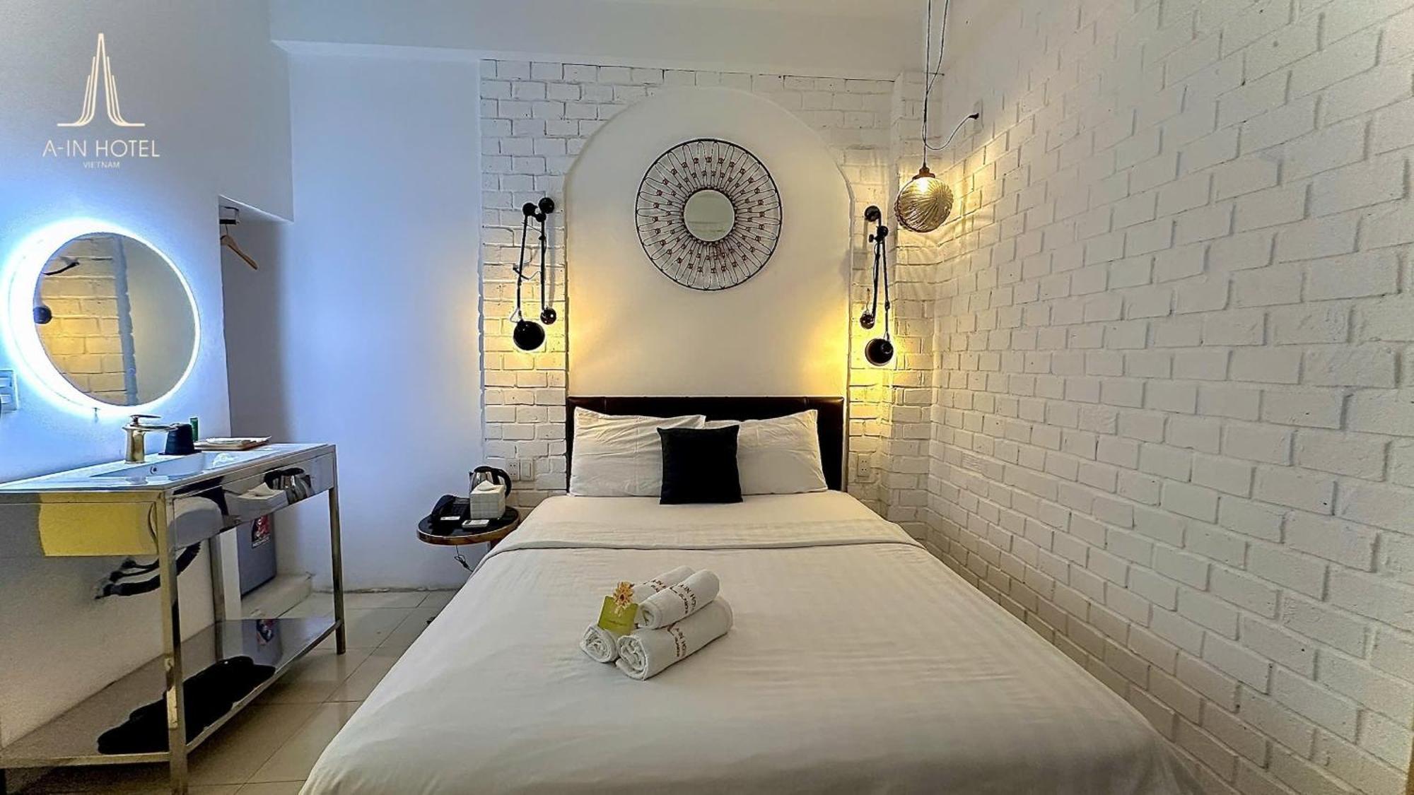 A In Hotel Glamour Ho Chi Minh-stad Buitenkant foto