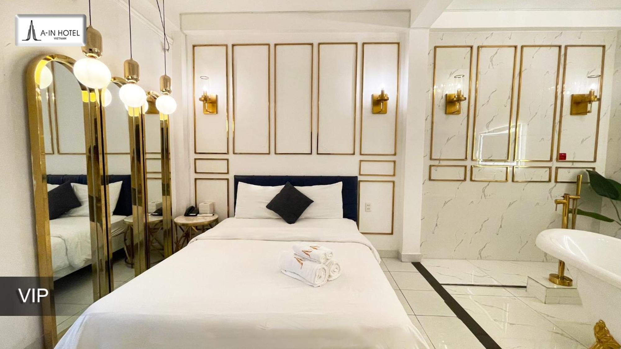 A In Hotel Glamour Ho Chi Minh-stad Buitenkant foto