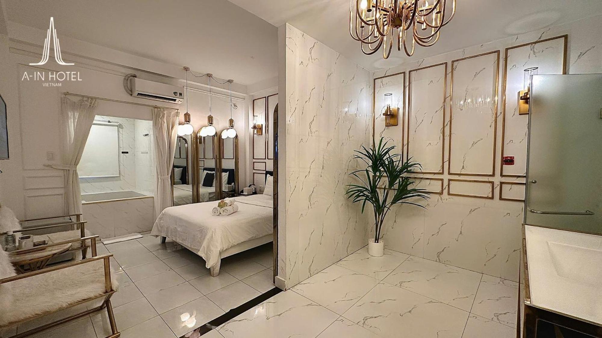 A In Hotel Glamour Ho Chi Minh-stad Buitenkant foto
