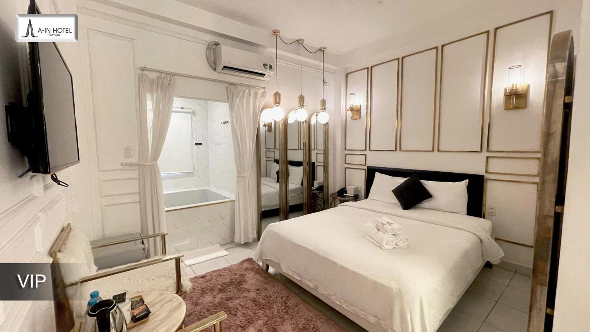 A In Hotel Glamour Ho Chi Minh-stad Buitenkant foto
