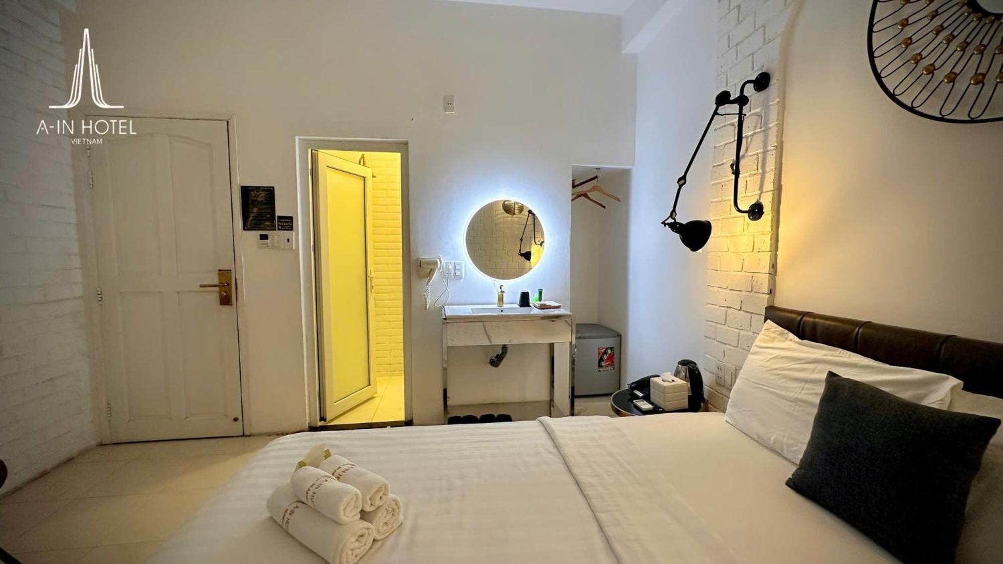 A In Hotel Glamour Ho Chi Minh-stad Buitenkant foto